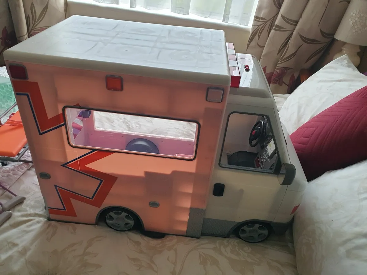 Our Generation Toy Ambulance with Accessories - Image 1