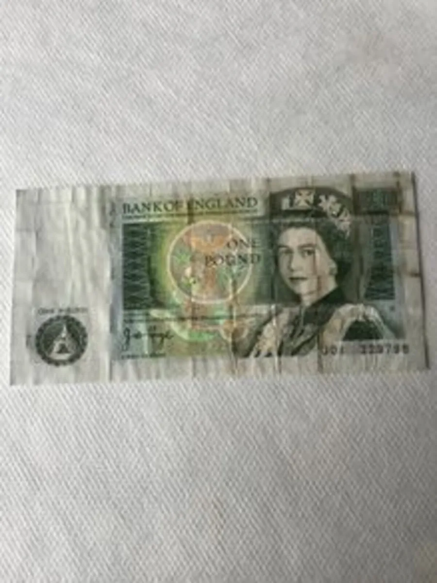 Old English One pound (£1) Banknote