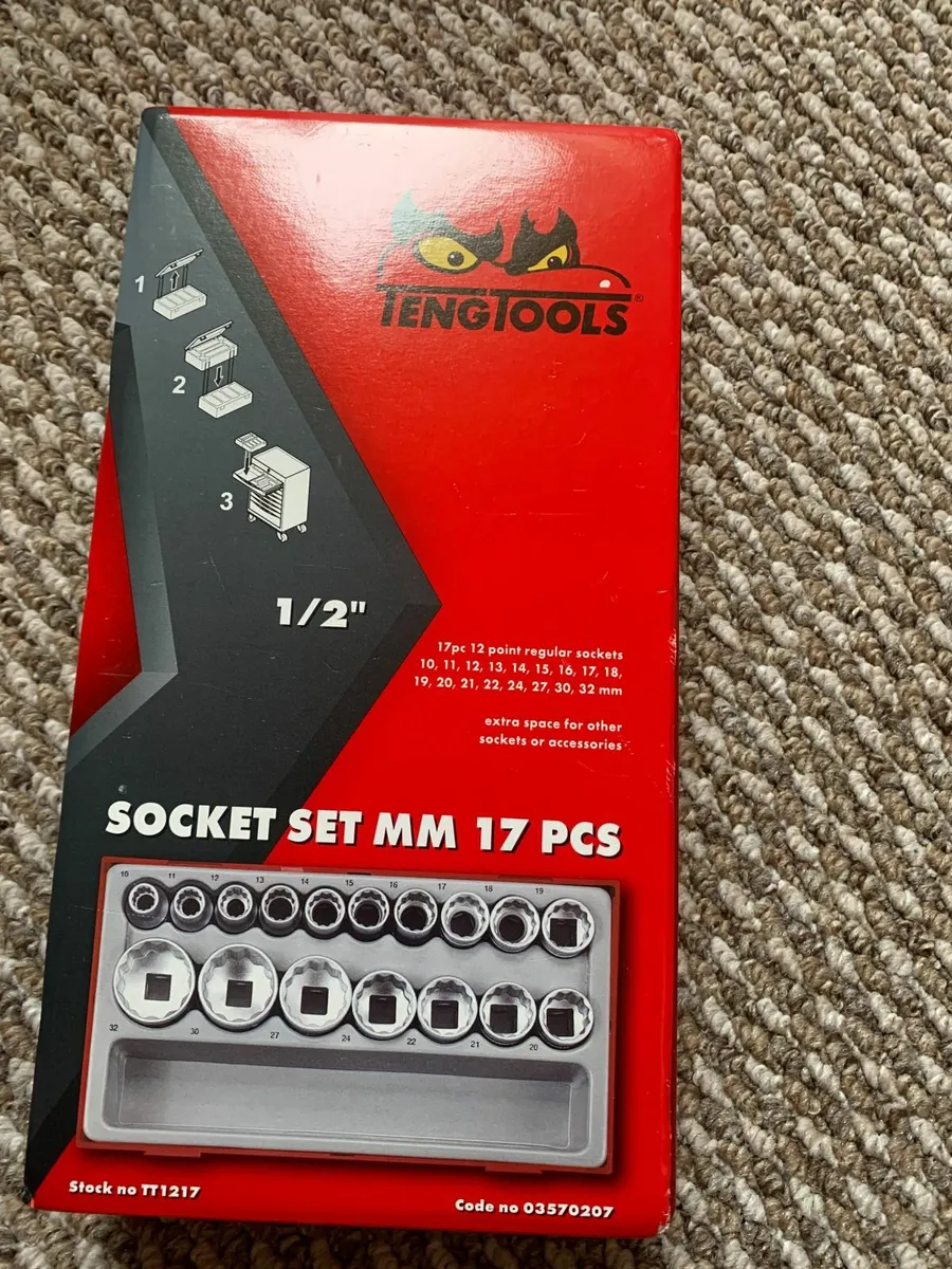 Teng Tools 1/2" Socket Set 17 Pieces - Image 4