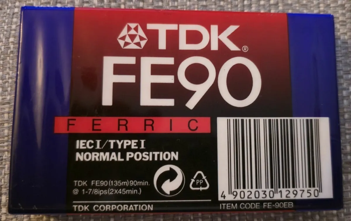 New Tape Casette TDK D90 FE 90 BASF 90 MAXELL 120 - Image 4