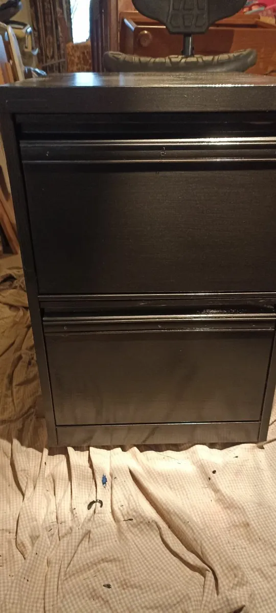 2 Drawer Filing Cabinet - Image 4