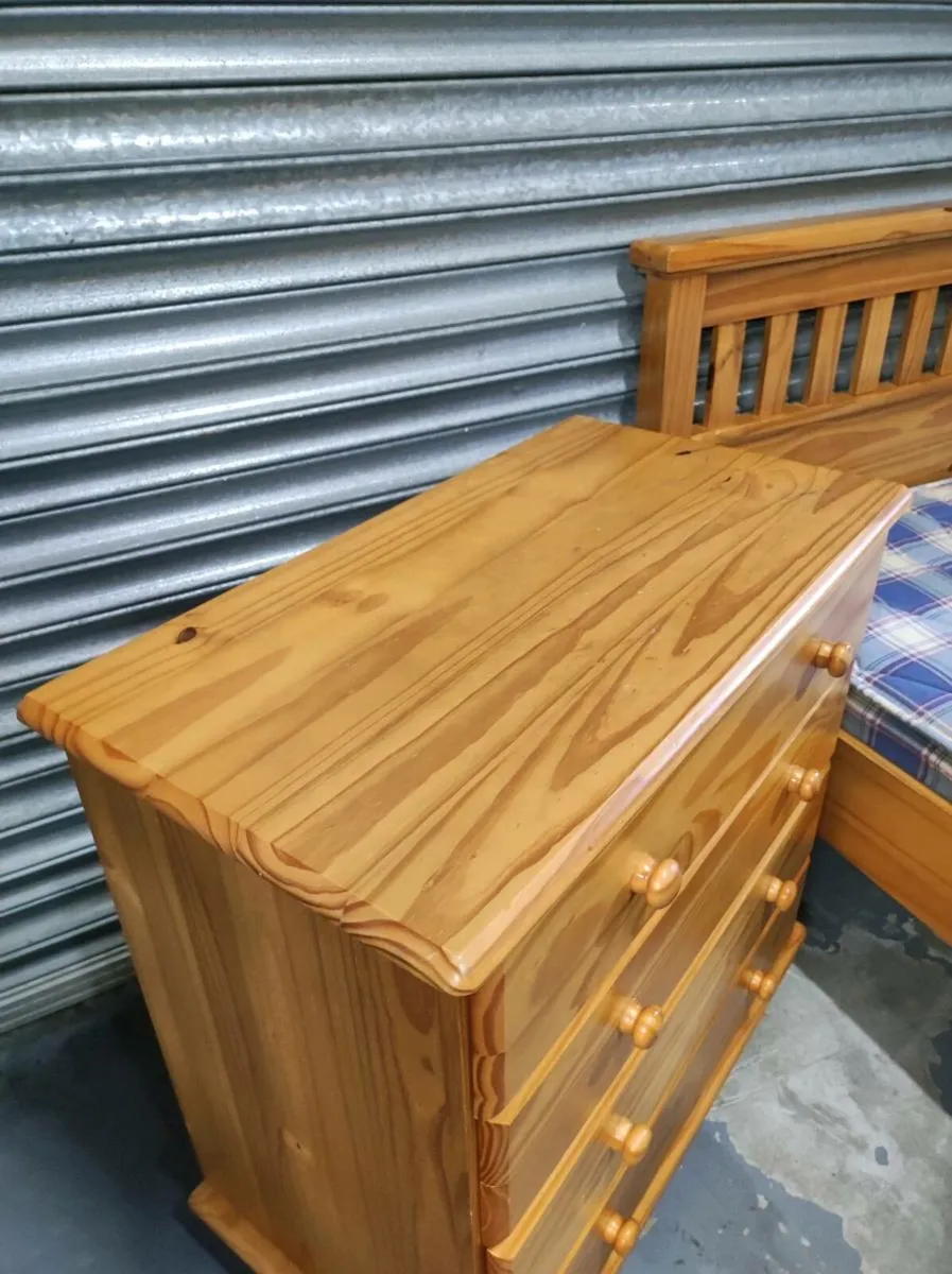 Pine bedroom set/delivery - Image 3