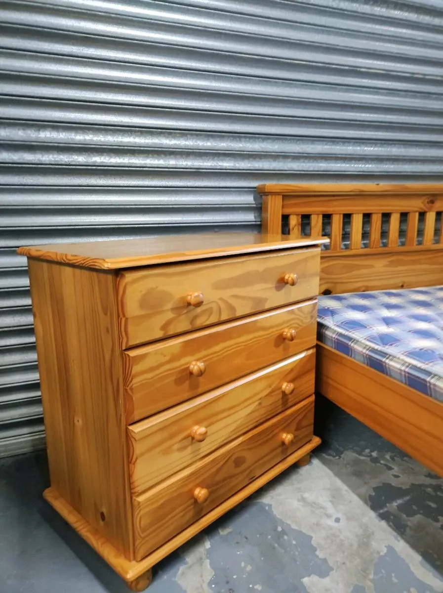 Pine bedroom set/delivery - Image 4