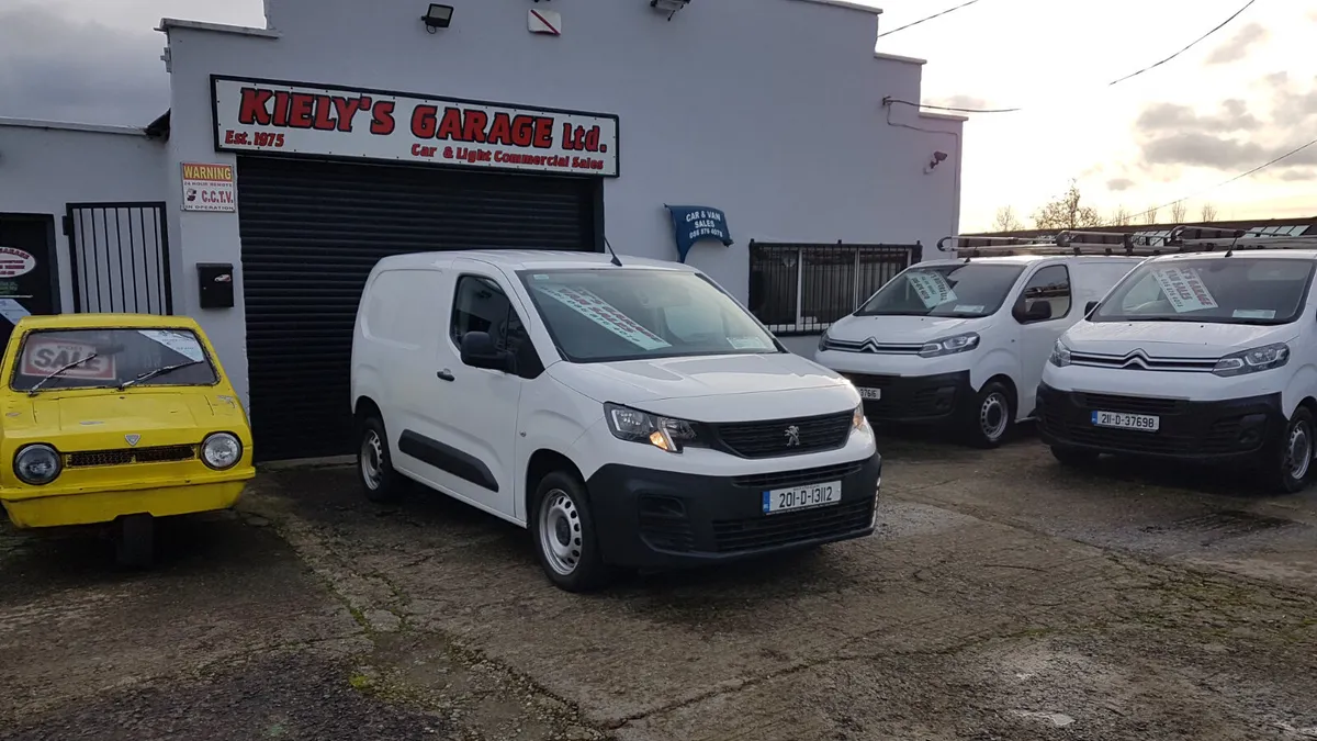 Peugeot Partner 2020 LOW KM VAT INVOICE - Image 1