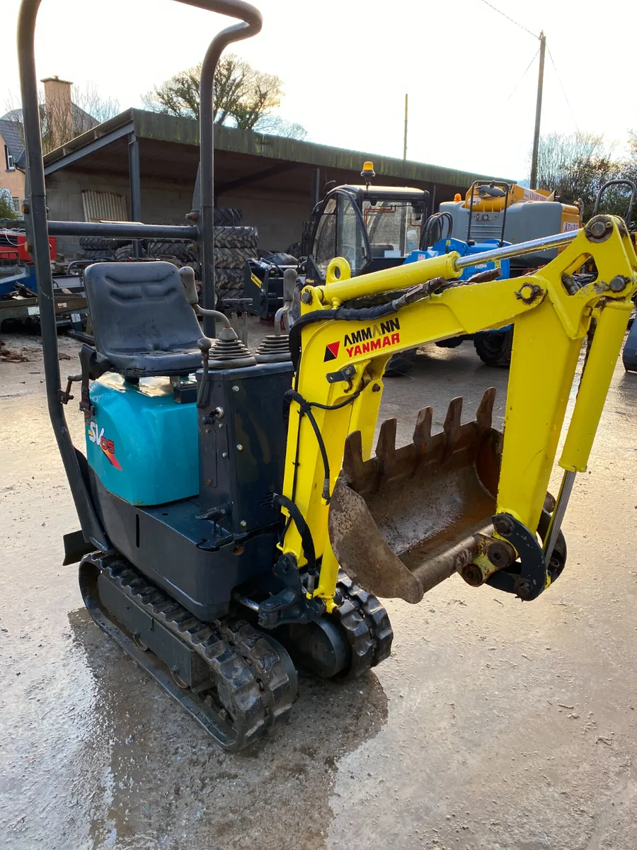 Yanmar SV05 Micro Excavator For Sale - Image 1