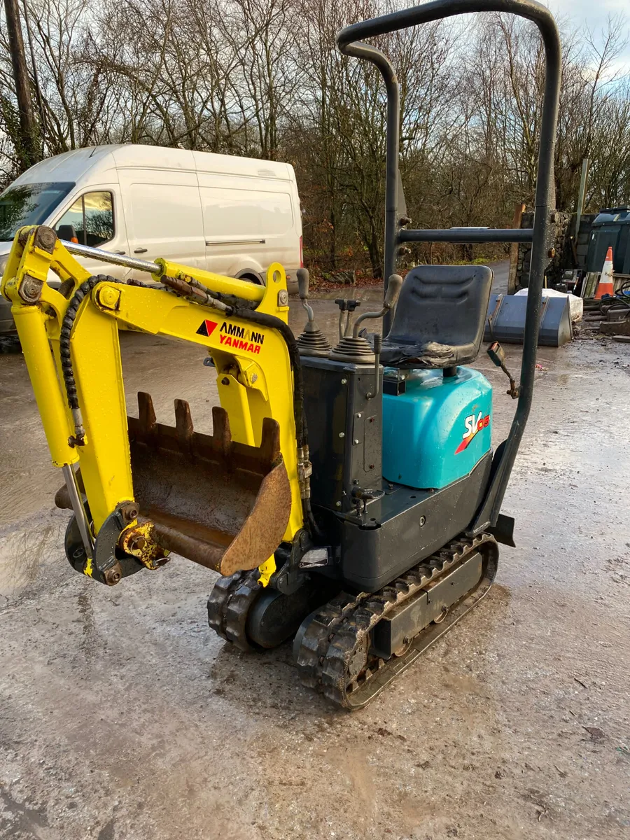 Yanmar SV05 Micro Excavator For Sale - Image 2