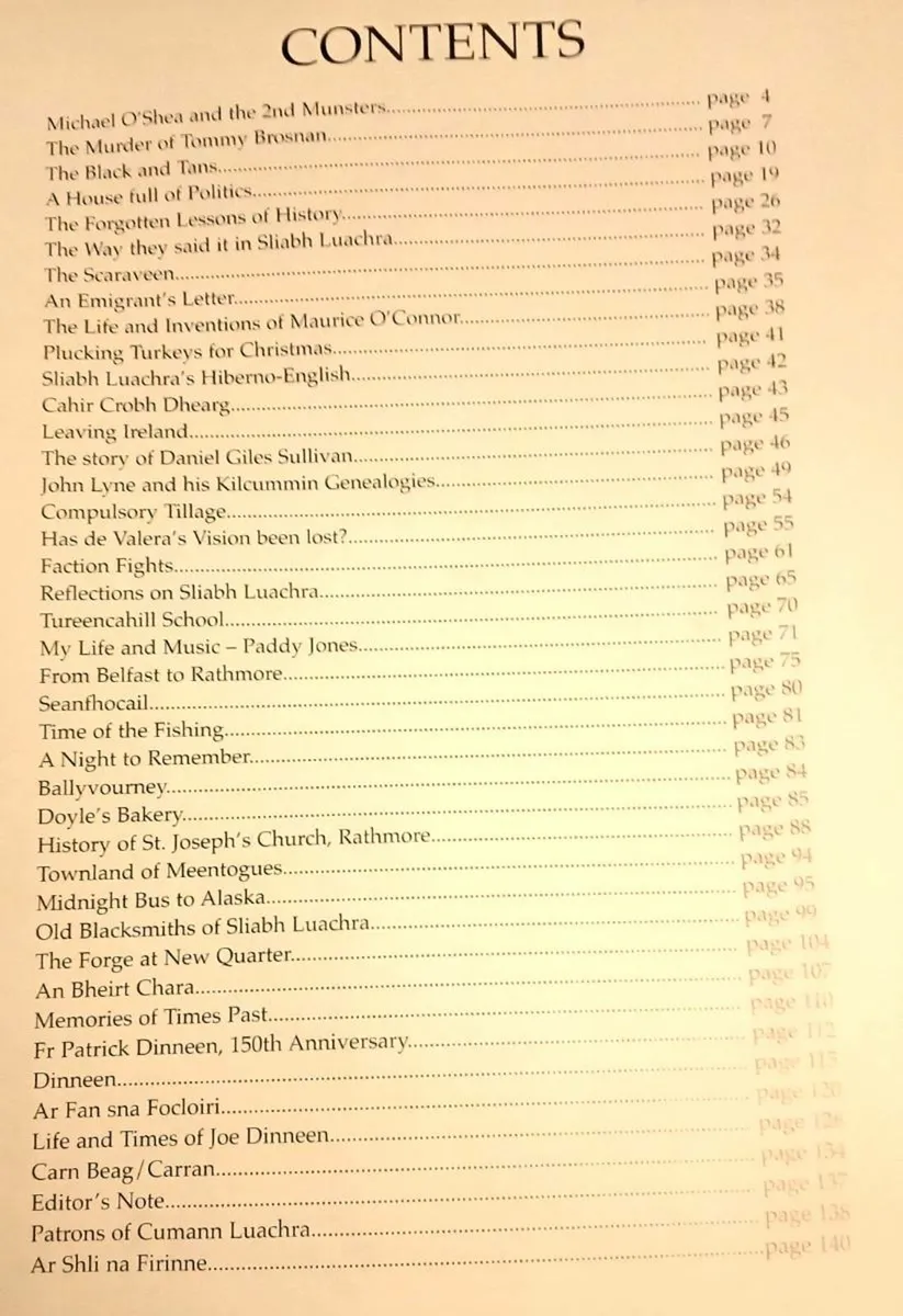 Sliab Luachra Journal Cumann Luachra - Image 2