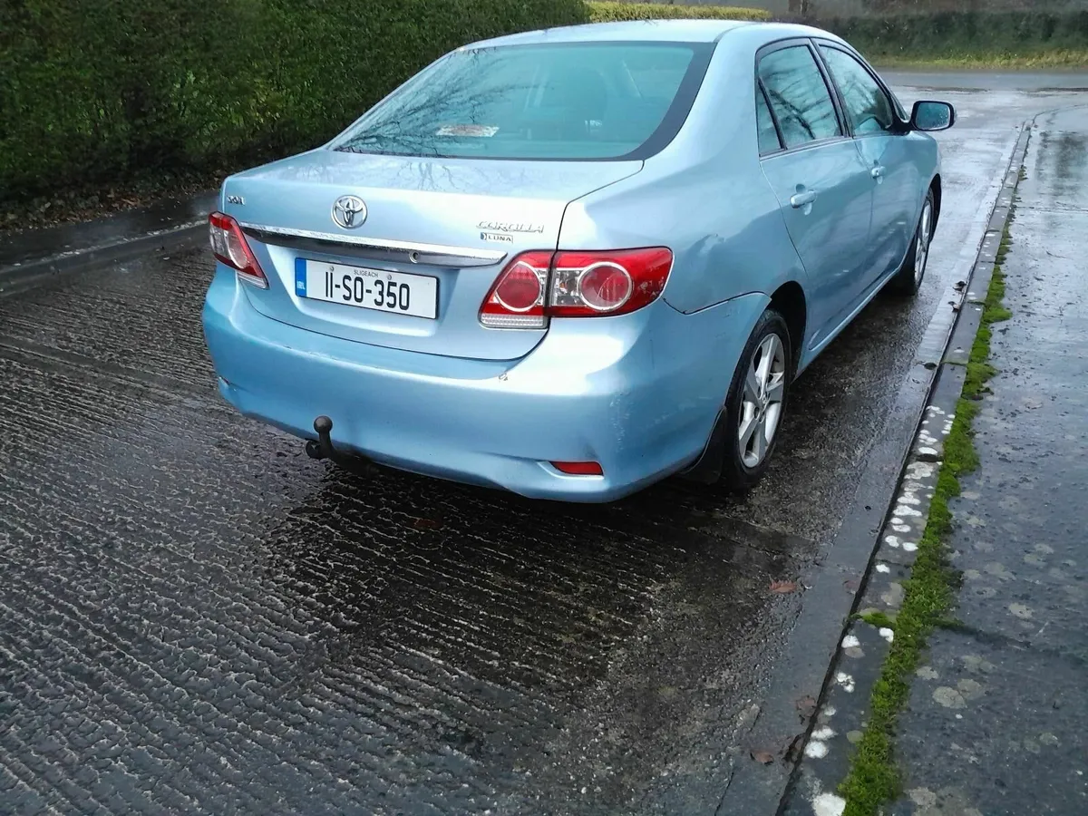 2011 Toyota Corolla  1,4  d4d nct +tax PRICE €2200 - Image 2