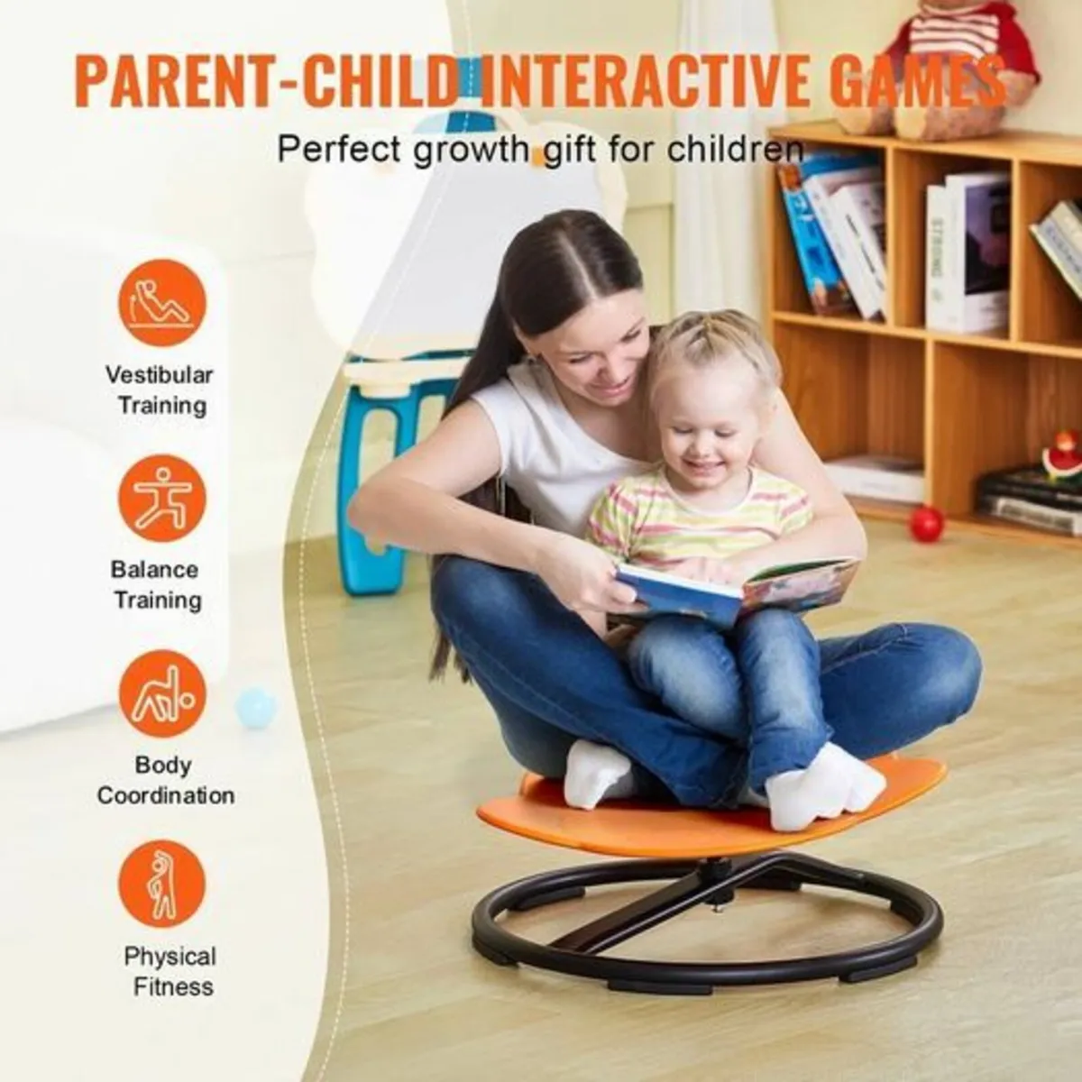 Kids Sensory Swivel Chair FREE DELIVERY - Image 4