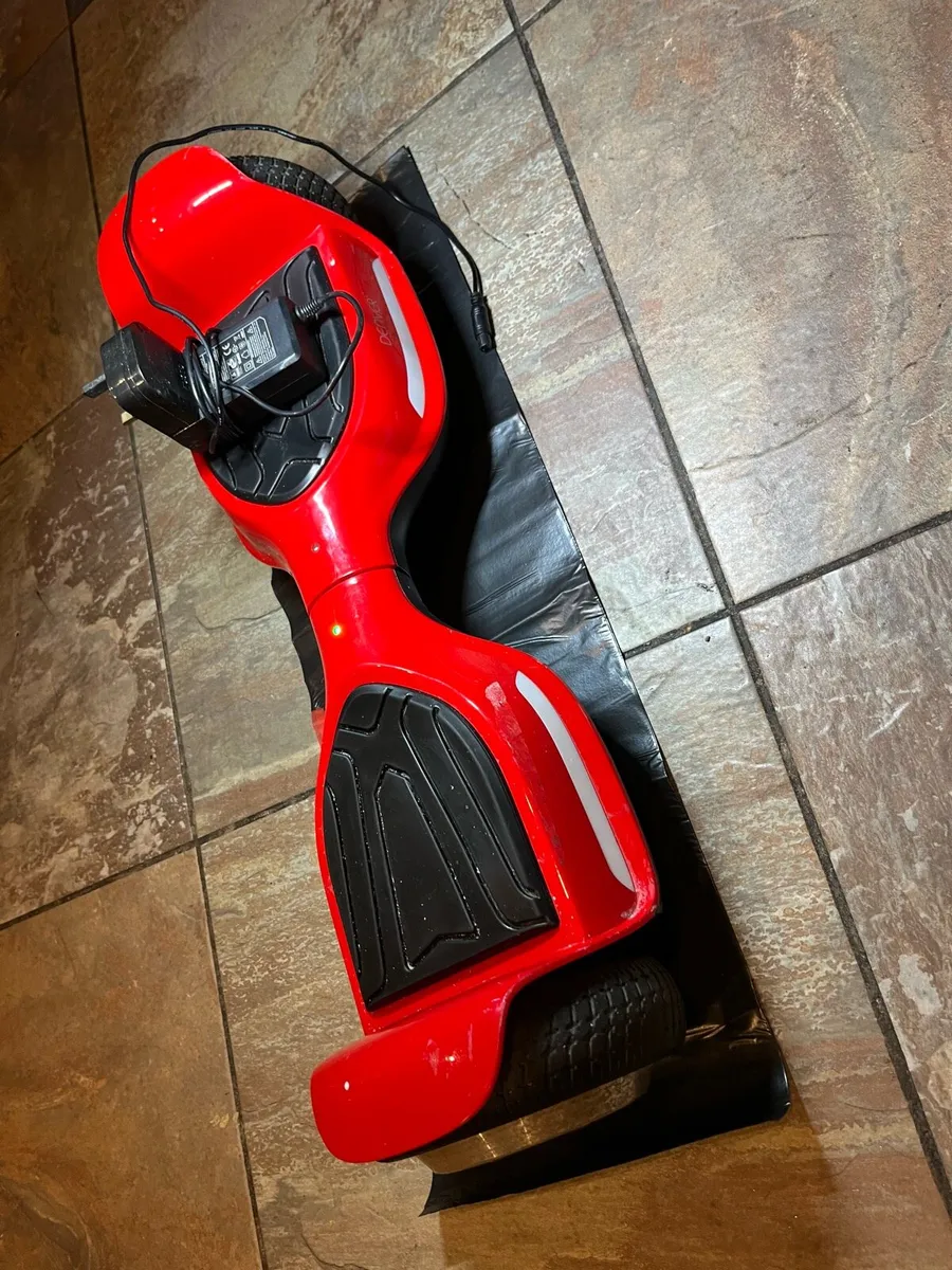 Red Denver hoverboard-in excellent condition - Image 1