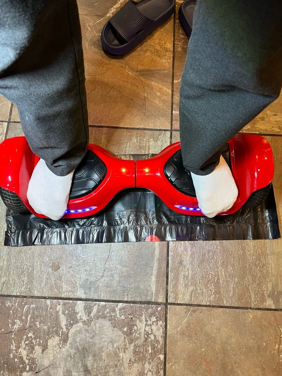 Red Denver hoverboard-in excellent condition - Image 2