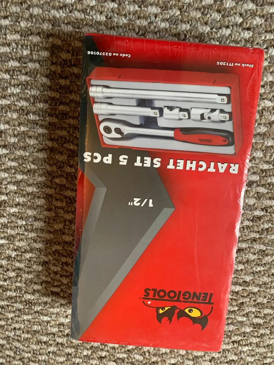 Teng Tool 1/2" Drive rachet Set 5 Pieces - Image 4