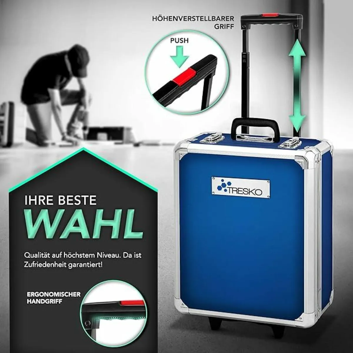 Tool trolley set with 1400 Tools Tool box - Image 2