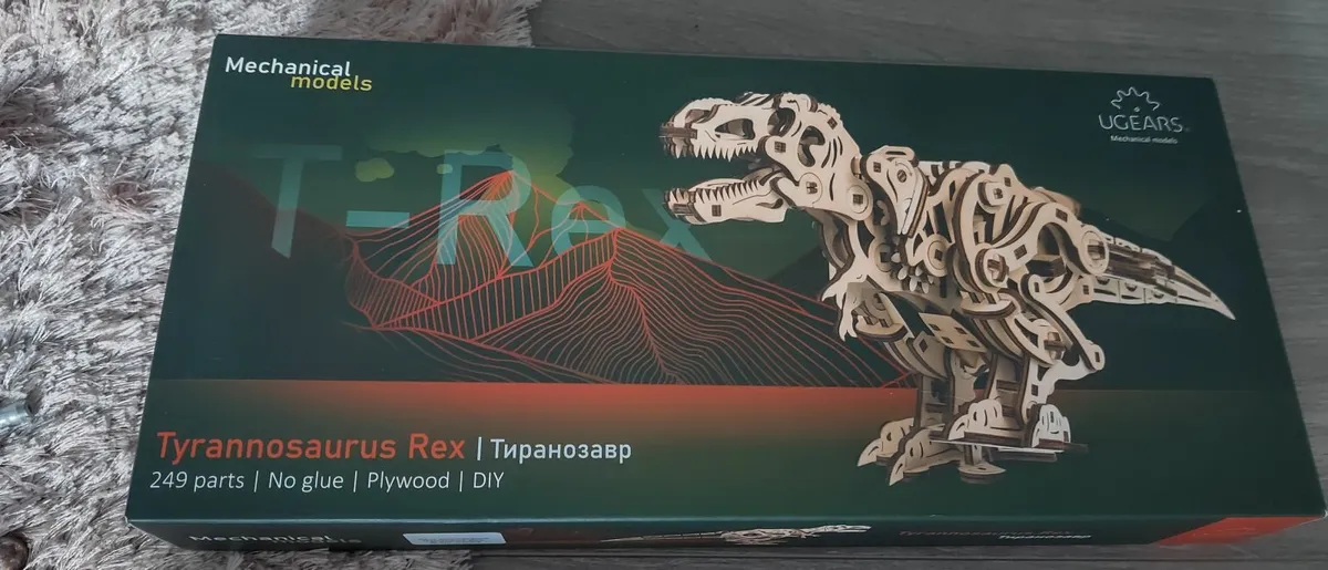 Ugears Tyrannosaurus Rex Mechanical Model - Image 2