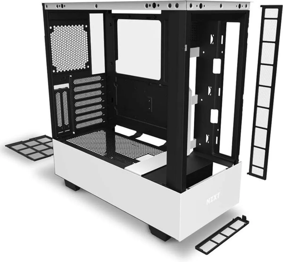 NZXT H510 Elite - CA-H510E-W1 - Premium Mid-Tower ATX Case PC Gaming Case - Image 4