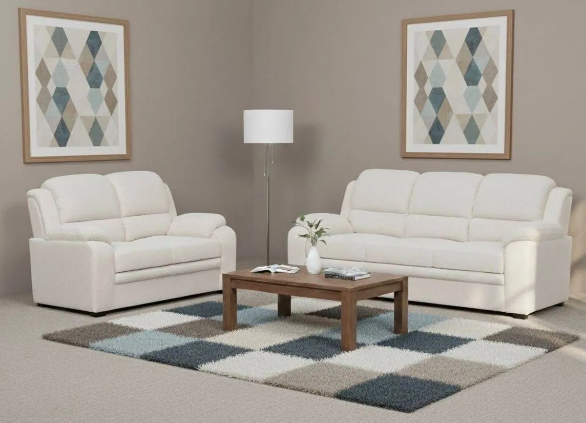 Brand new sofas grey or cream - Image 2