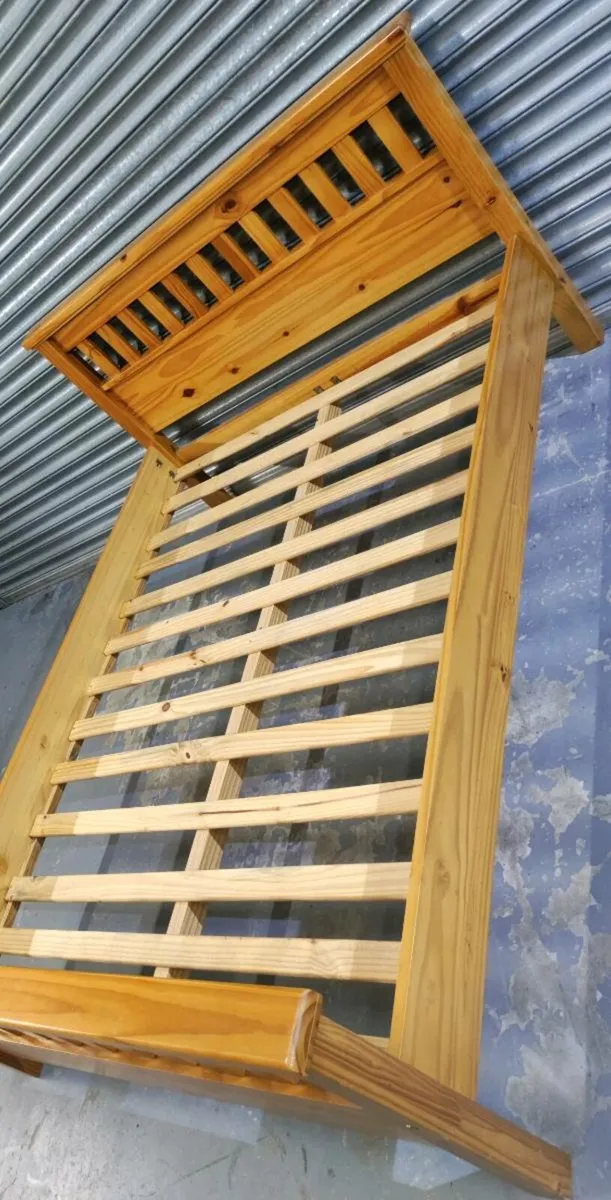 4ft6 " bed & mattress/delivery - Image 2