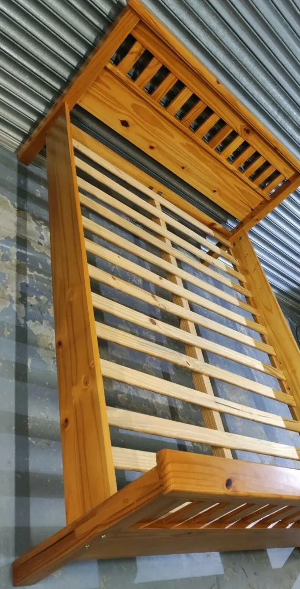 4ft6 " bed & mattress/delivery - Image 3