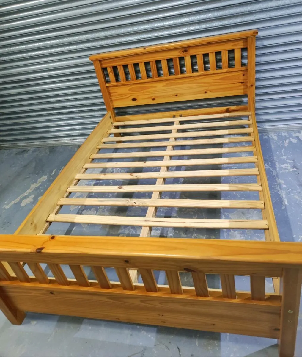 4ft6 " bed & mattress/delivery - Image 4