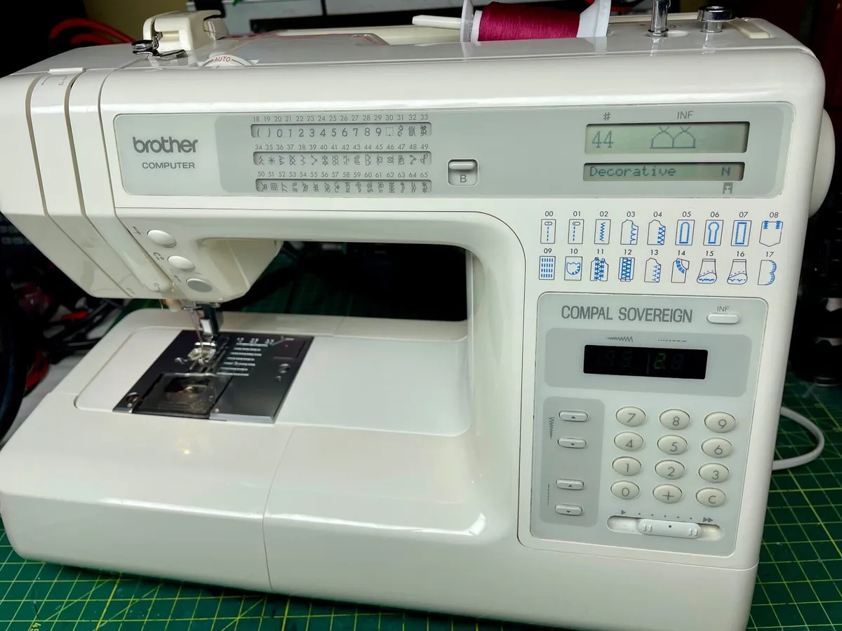 Brother Compal Sovereign Sewing machine - Serviced - Image 1