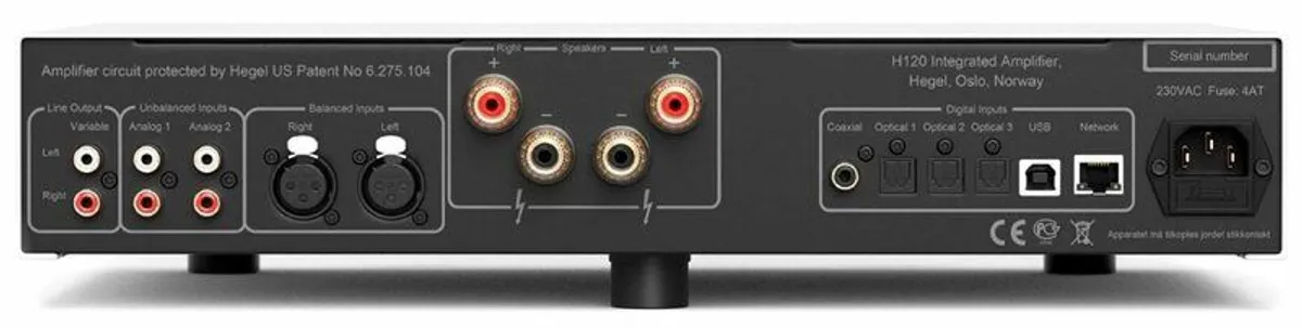 Hegel H120 Integrated Amplifier White - Image 2