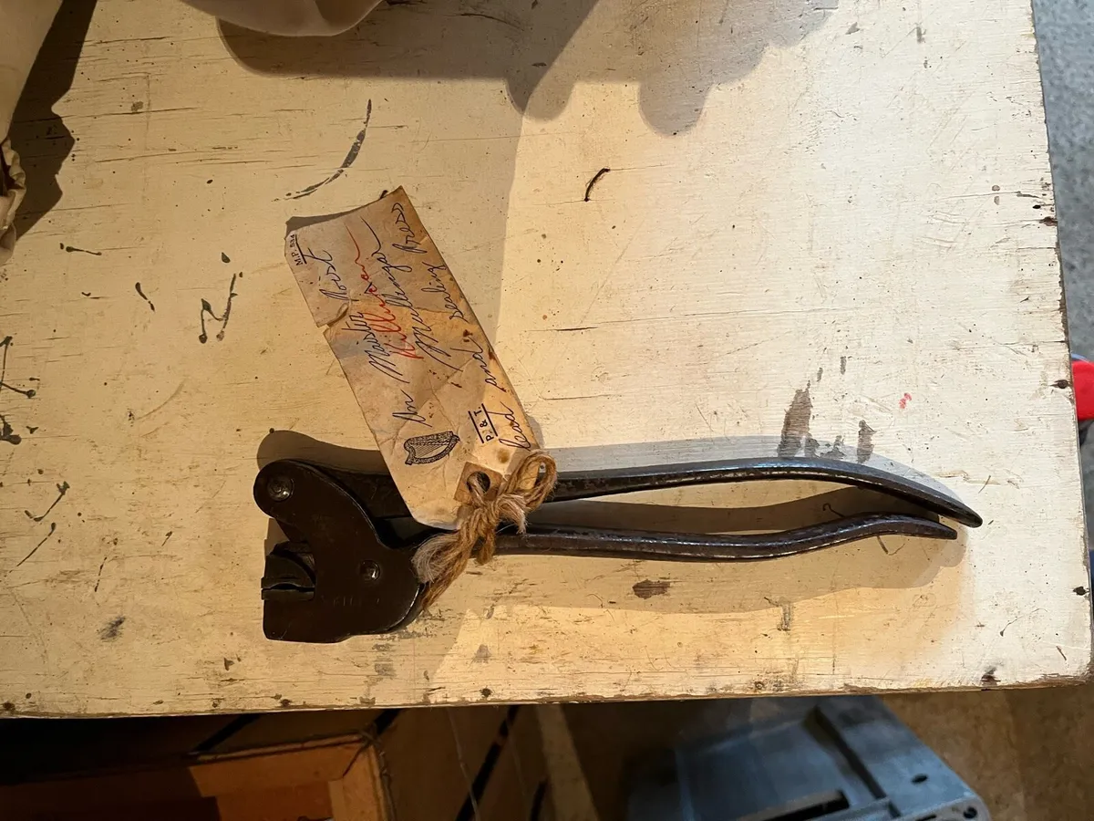 Antique Irish P&T Lead Sealing Tools - Image 4