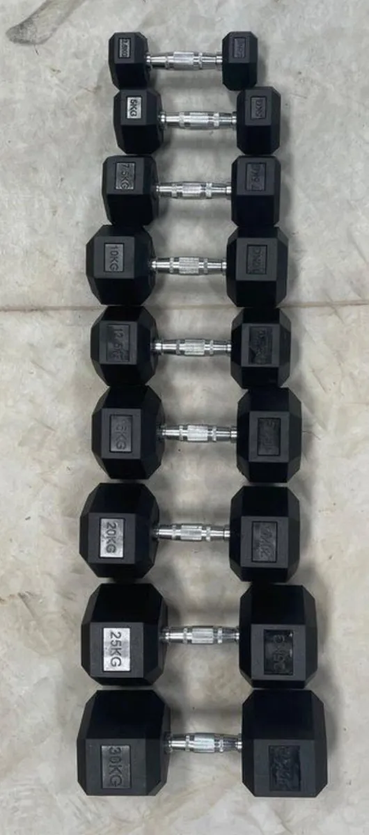 Hex Dumbbells 2.5kg - 40kg - Image 3
