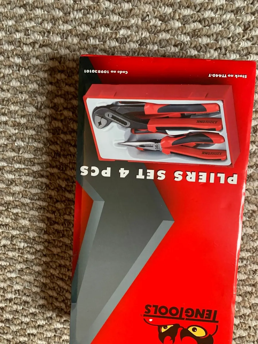 Teng Tool 4 Piece Pliers Set - Image 2