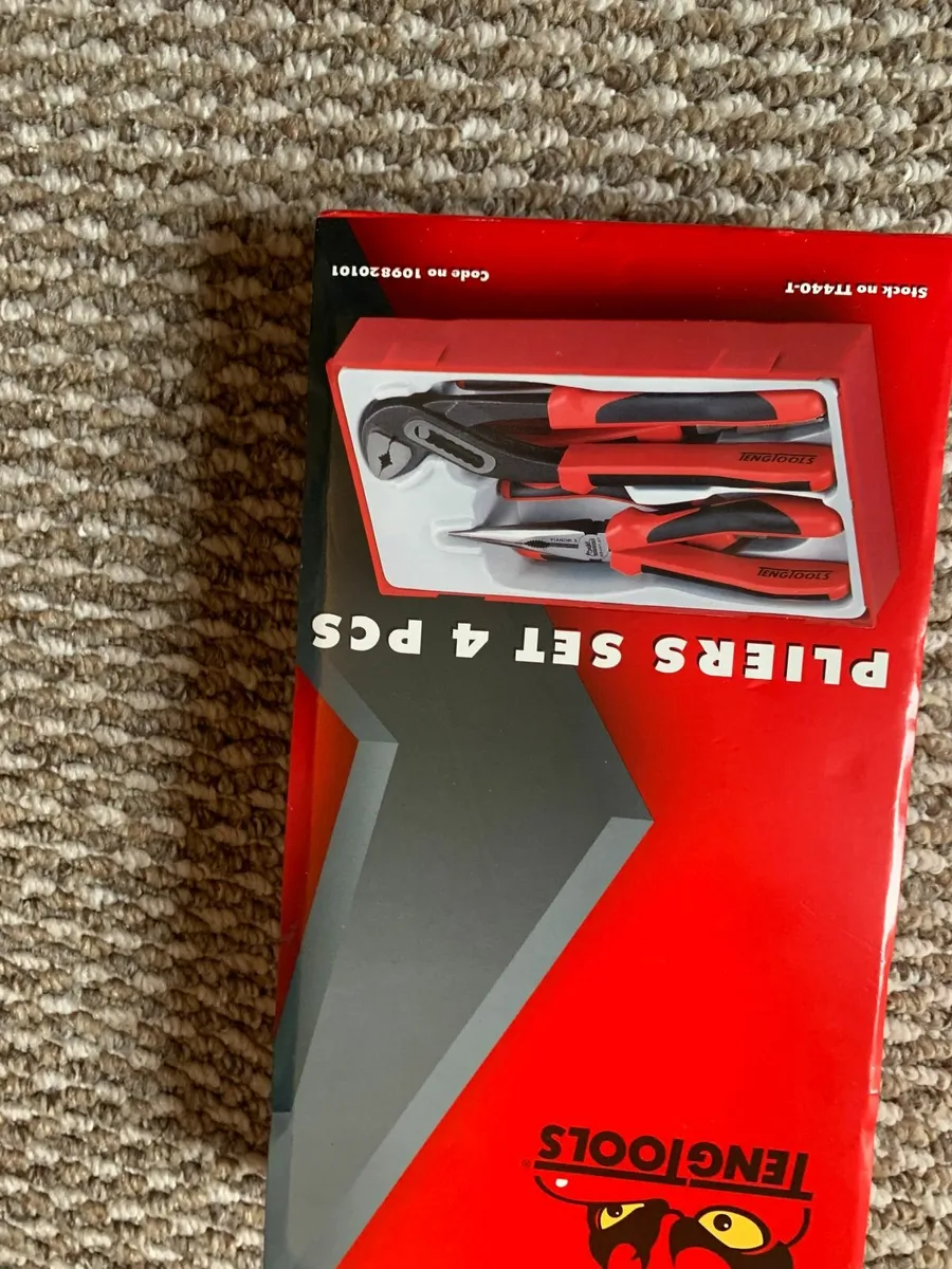 Teng Tool 4 Piece Pliers Set - Image 3