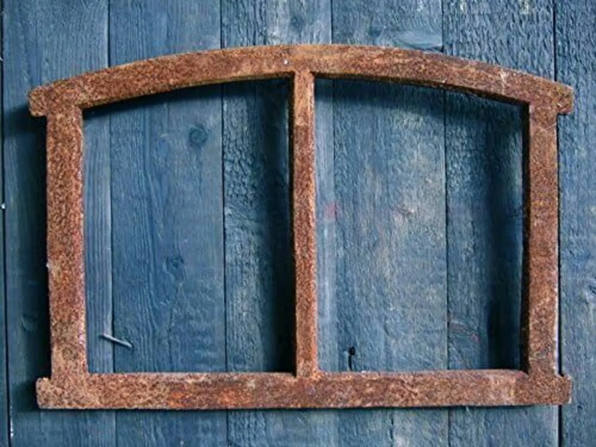 Iron Windows Stall as antique style window for Gar - Image 1