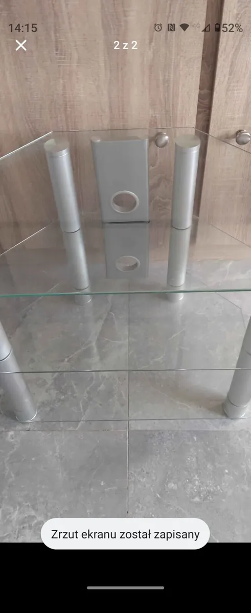 TV glass table - Image 2