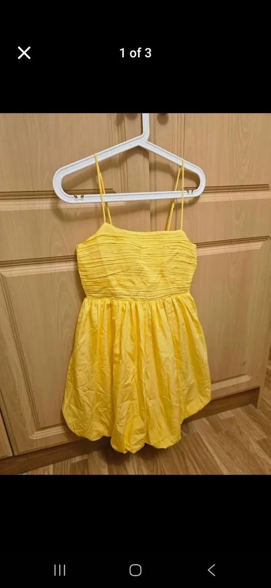 Bright Yellow Summer Dress - Size EUR 34 (US 4) - Image 1
