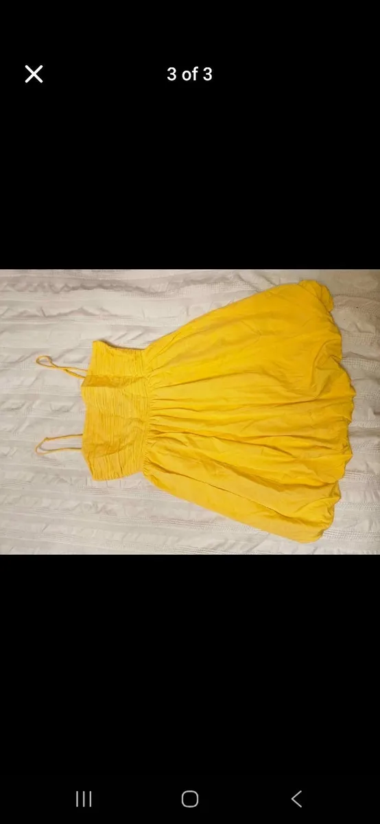 Bright Yellow Summer Dress - Size EUR 34 (US 4) - Image 2