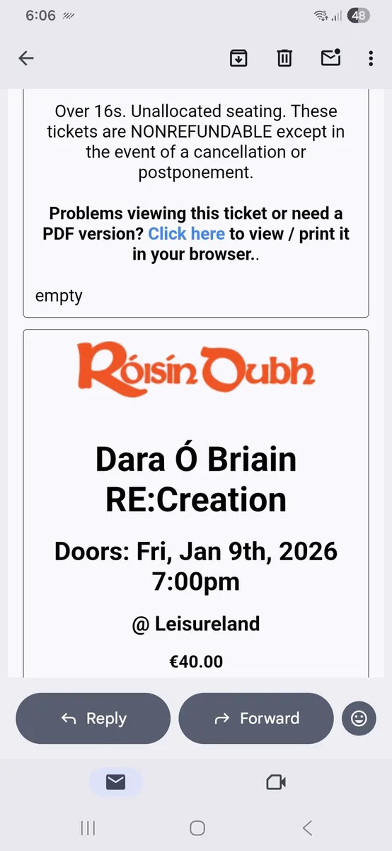 Dara o Briain Galway tickets - Image 2