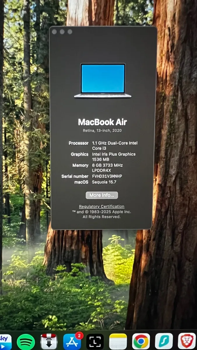 MacBook Air 2020 Laptop - Image 2