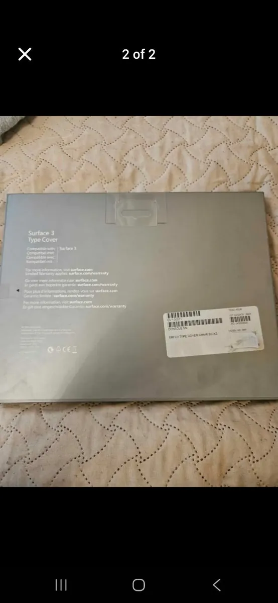 Microsoft Surface 3 Type Cover - Brand New/Sealed - Image 2
