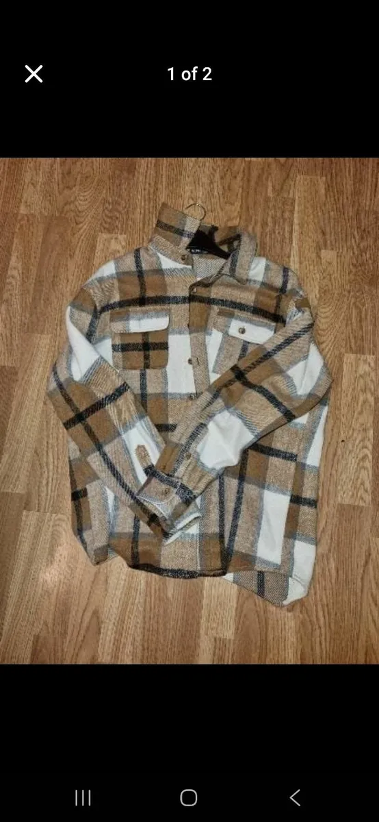 Shein Checked Shacket/Overshirt - Size M - Image 1
