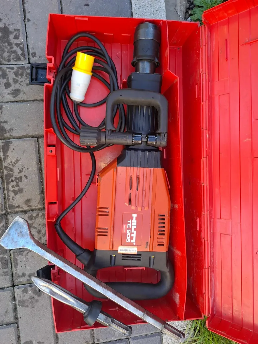 HILTI TE905 warranty 6-months/receipt/serviced - Image 4