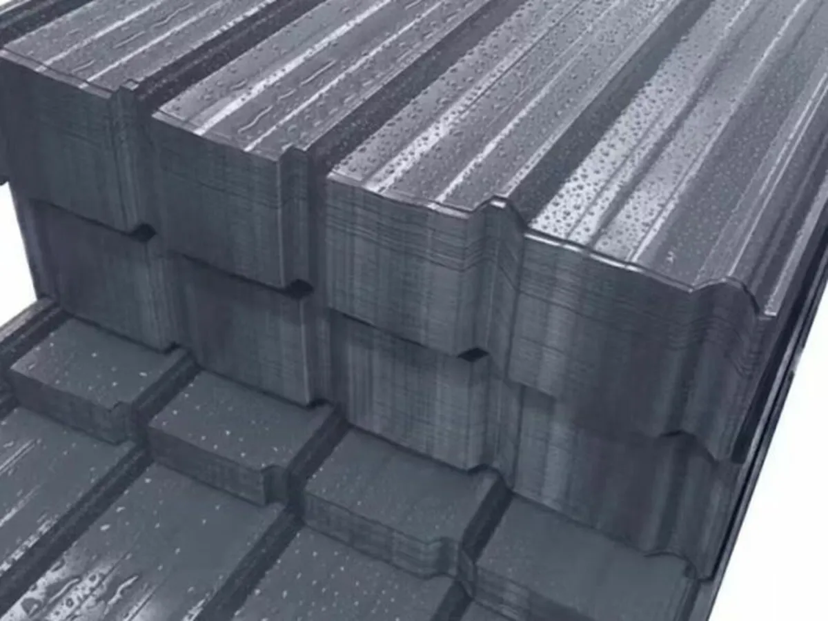 24 x Trapezoidal Corrugated Sheet Metal Sheets for - Image 4