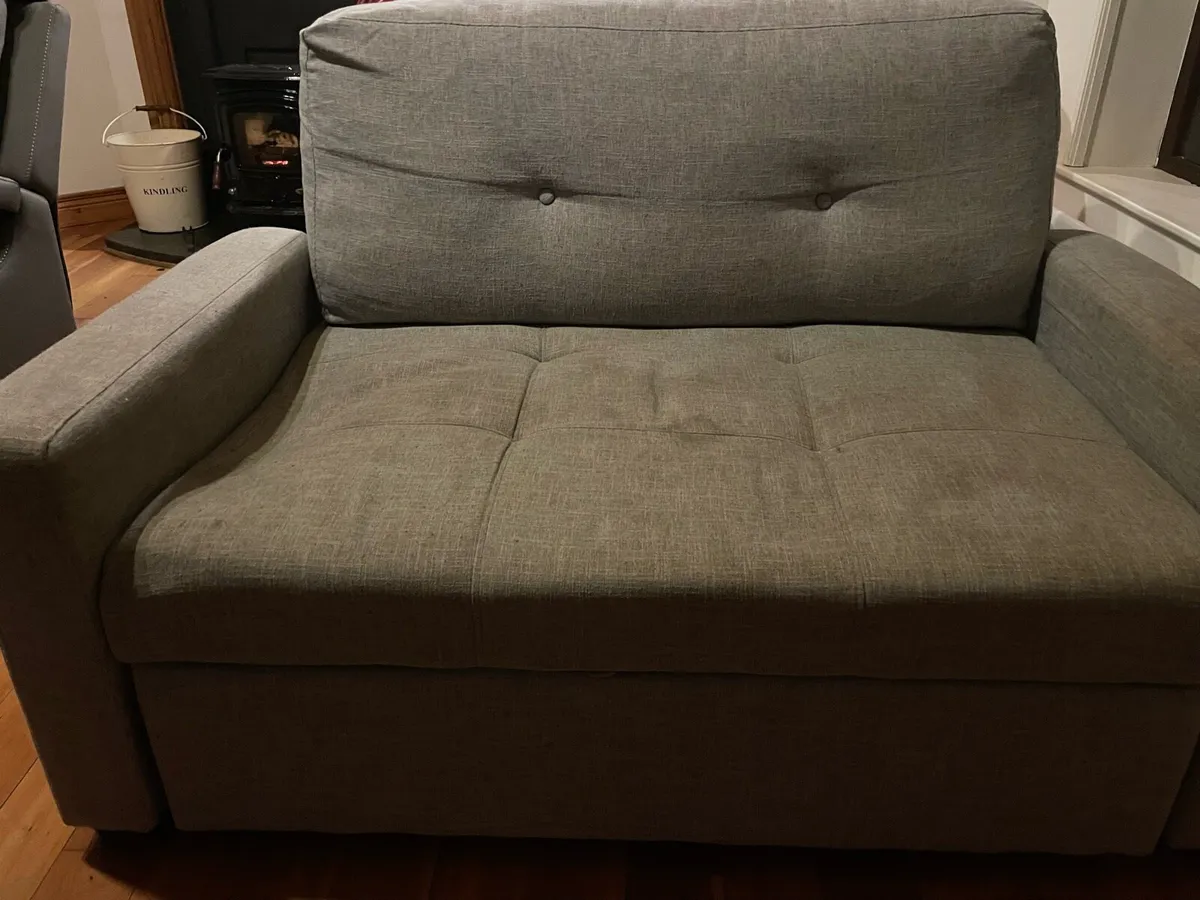 2 seater sofa bed - Image 1