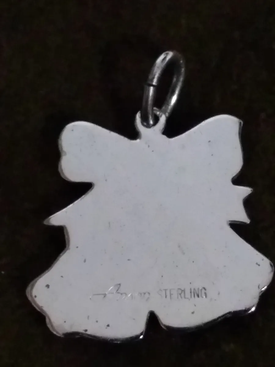 Antique Sterling Silver Anson Wedding Bells - Image 2