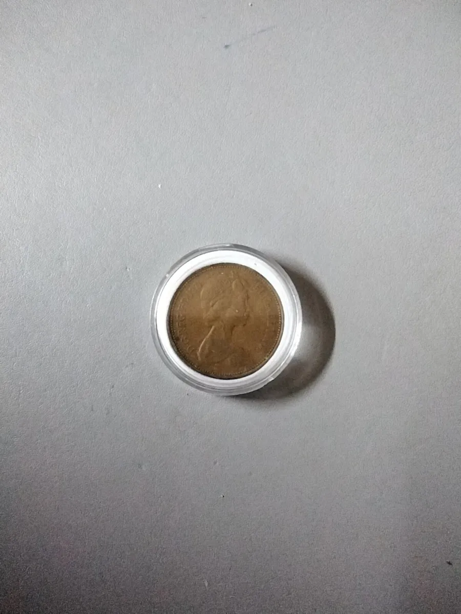 1971 2p coin new pence error coin - Image 1