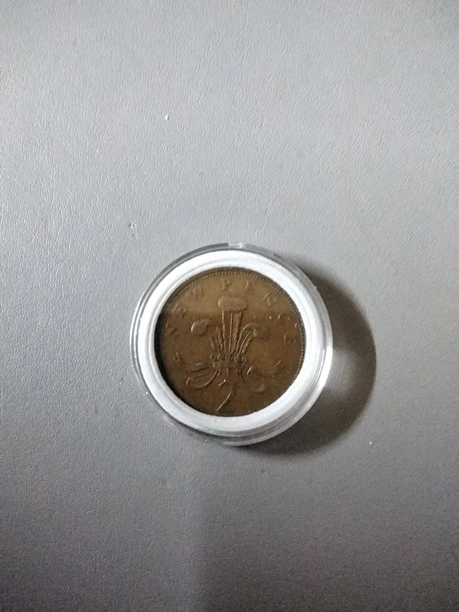 1971 2p coin new pence error coin - Image 2