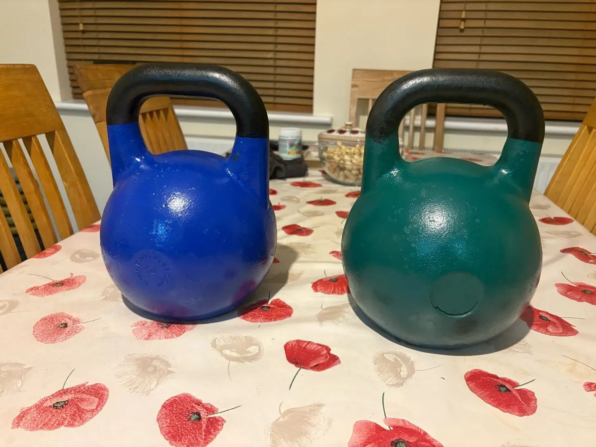 COMPETITION KETTLEBELLS, 24KG, 14KG CHEAP!! - Image 1