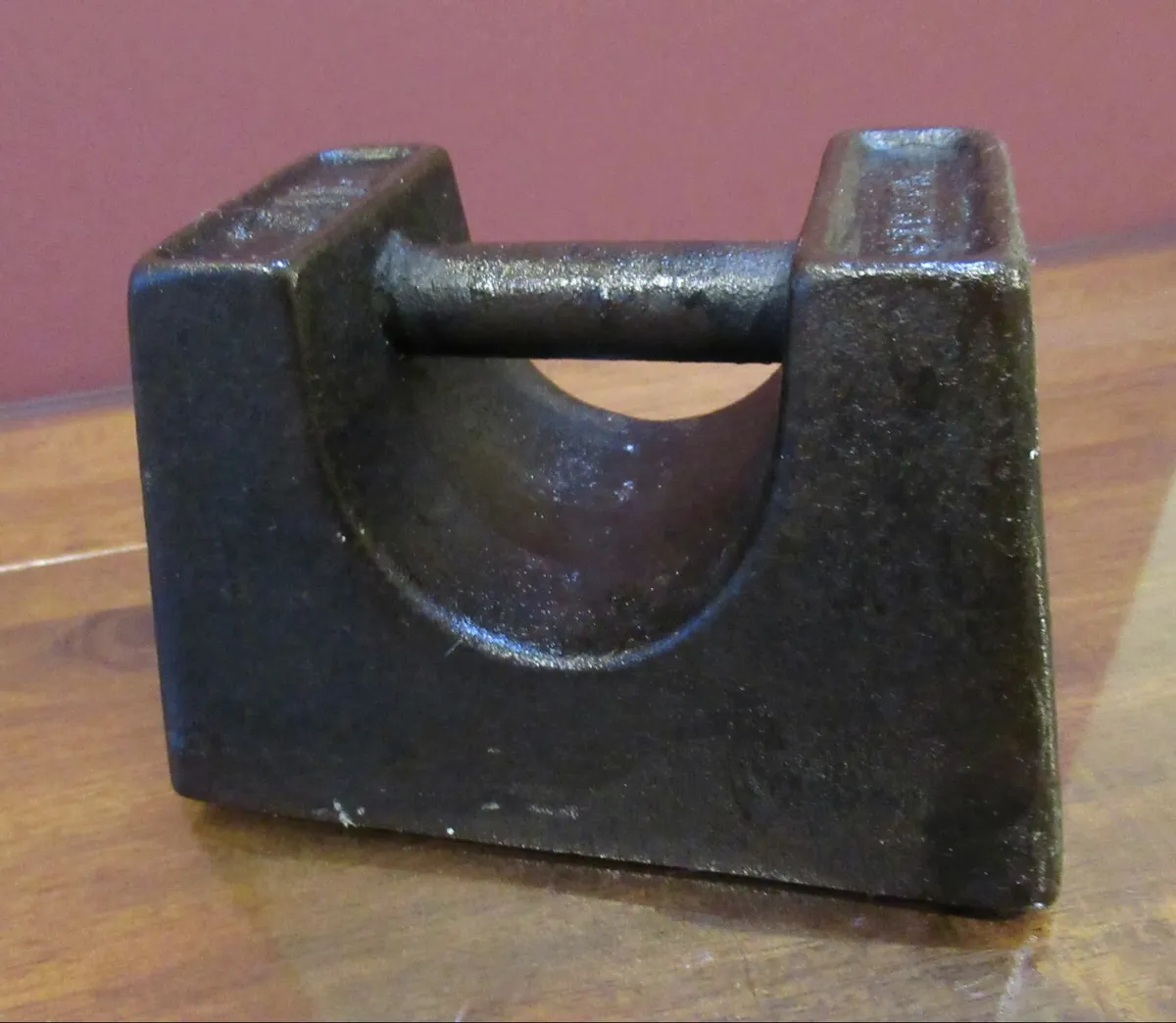 antique vintage BALANCE WEIGHT 7LB Cottage pub - Image 4
