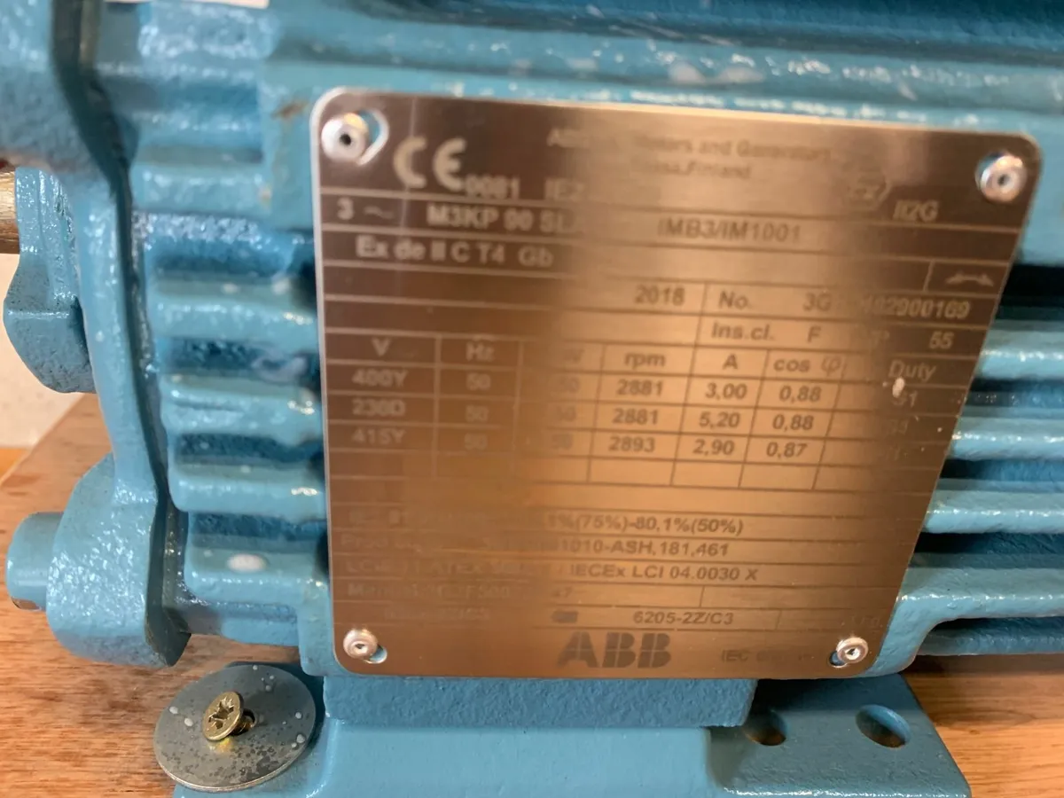 Three Phase Electric Motor  1.5 KW - Image 2