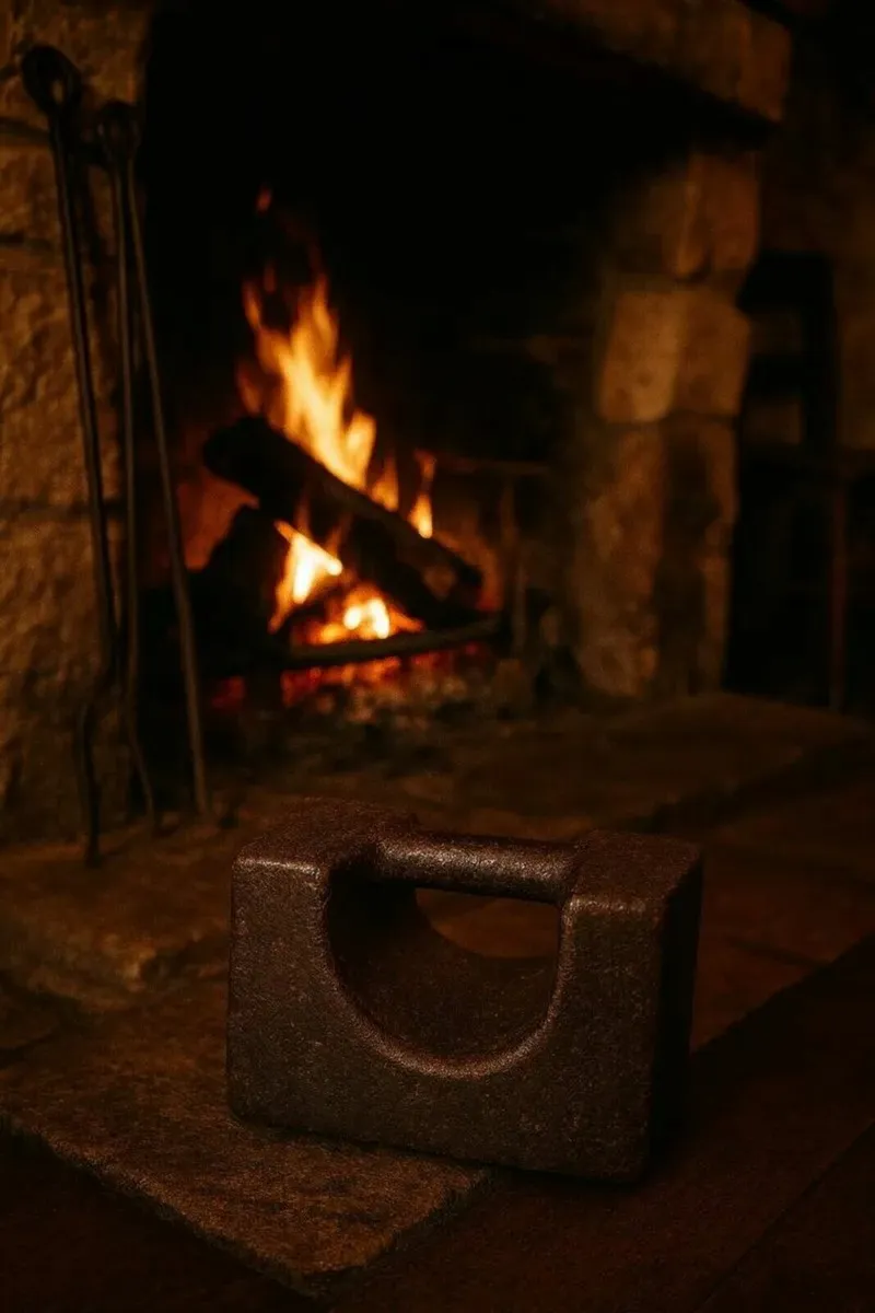 antique vintage BALANCE WEIGHT 7LB Cottage pub - Image 2