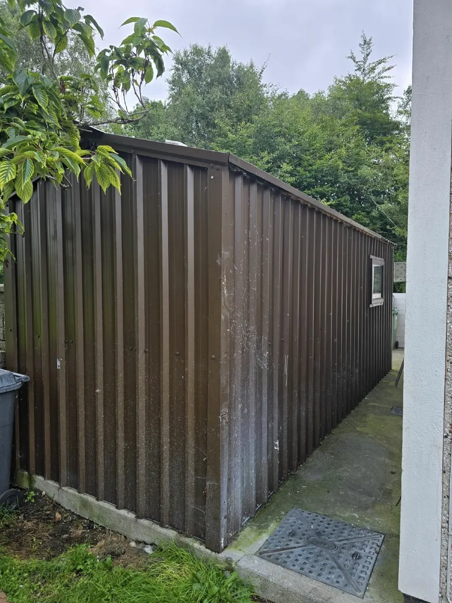 Steel shed 6m x 2m - Image 3