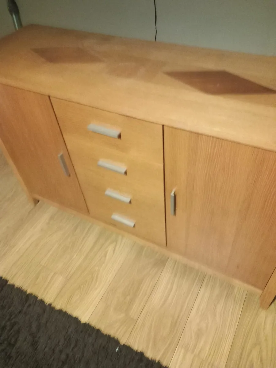Naxos solid oak sideboard - Image 2