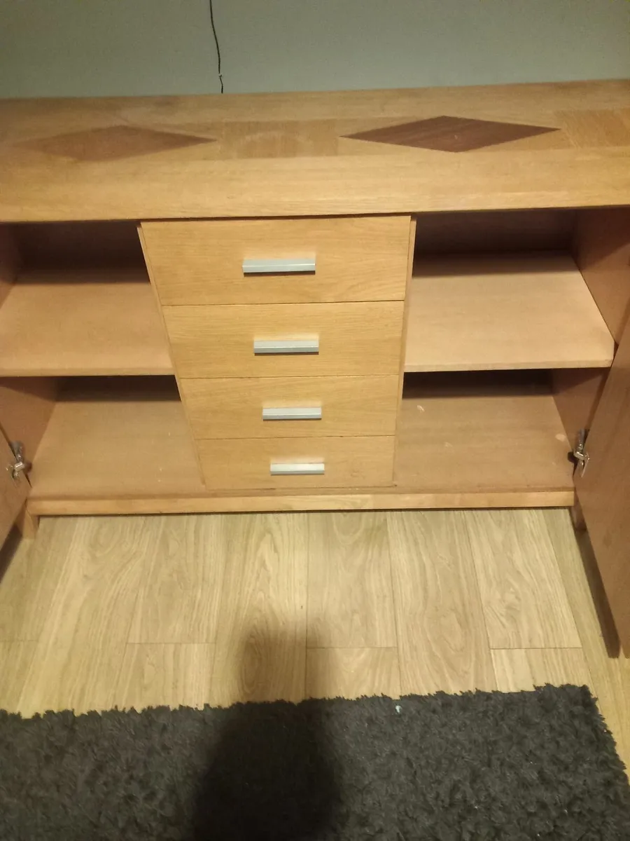 Naxos solid oak sideboard - Image 3